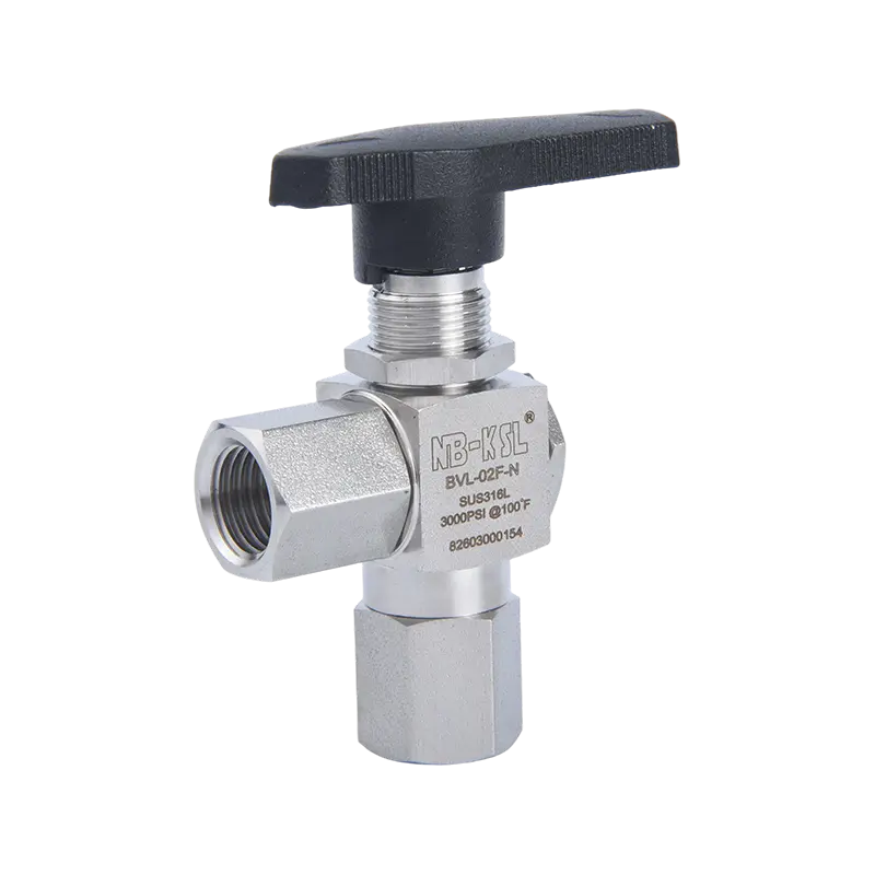 Pravouhlé ventily 316L Stainless Steel BV